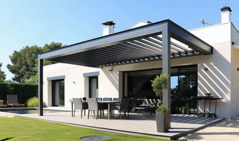 Pergola bioclimatique