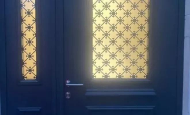 Porte d'entrée en aluminium à MONTMERLE SUR SAONE, Villefranche-sur-Saône, AS & FENETRES